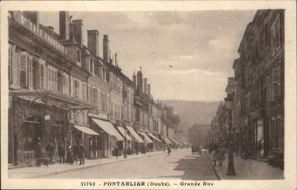 Pontarlier Grande Rue