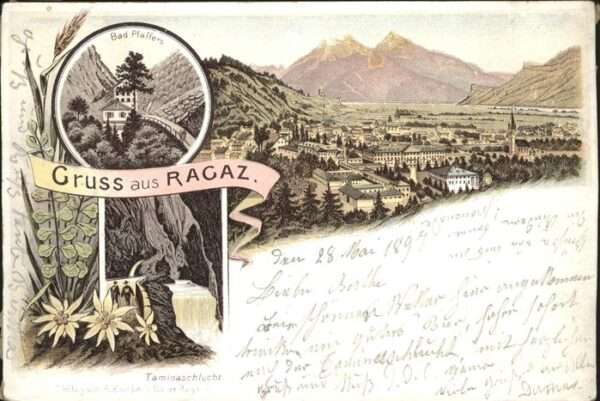 Bad Ragaz Ragatz Taminaschlucht