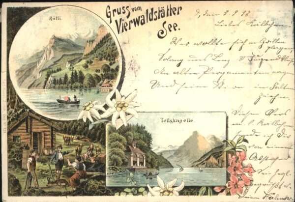 Vierwaldstaettersee Rütli Tellskapelle