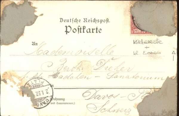 Hagenau Elsass Ritterthurm Hopfenhalle Post St Nikolau – Bild 2