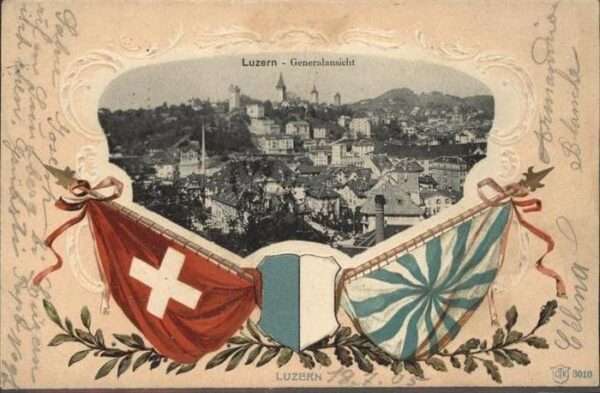Luzern LU Prägedruck