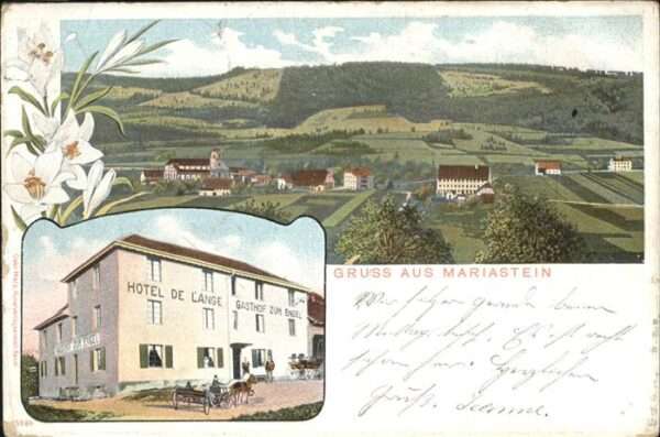 Mariastein SO Hotel de Lange Gasthof zum Engel Kutsch