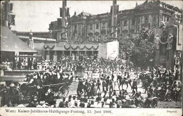 Wien Kaiser Jubiläums Huldigungs Festzug 12.
