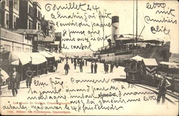 Constantinople Les Quais Hafen