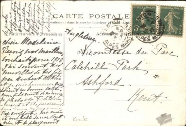Menton Alpes Maritimes Gd Hotel Mont-Fleuri – Bild 2