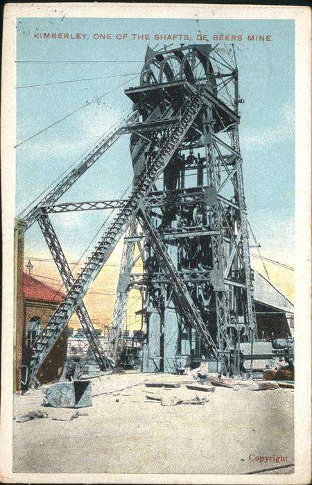 Kimberly RSA One of the Shafts Mining