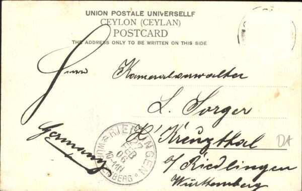 Ceylon Sri Lanka Paumben – Bild 2