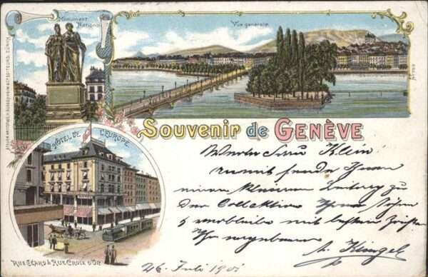 Genf GE Vue generale