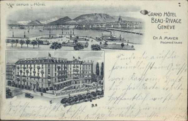 Genf GE Grand Hotel Beau-Rivage
