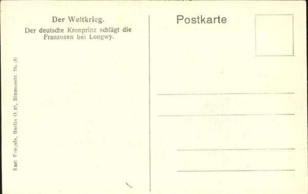 Longwy Lothringen Schlacht deutscher Kronprinz – Bild 2