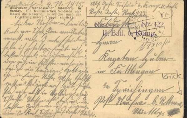 Stenay Französische Infanterie – Bild 2