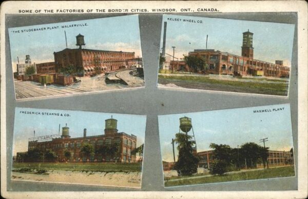 Windsor Ontario Factories of the Border Cities Maywell