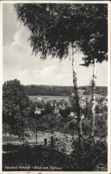 Altheide Bad Schlesien Herzbad Teehaus