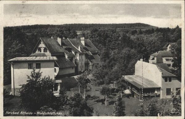 Altheide Bad Schlesien Herzbad Waldschlößchen