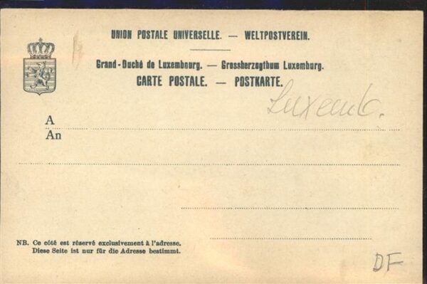 Luxemburg Luxembourg Gerbergasse Denkmal Kaiser Wilhelm II., – Bild 2