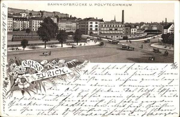 Zuerich Bahnhofbrücke Polytechnikum, Kutschen