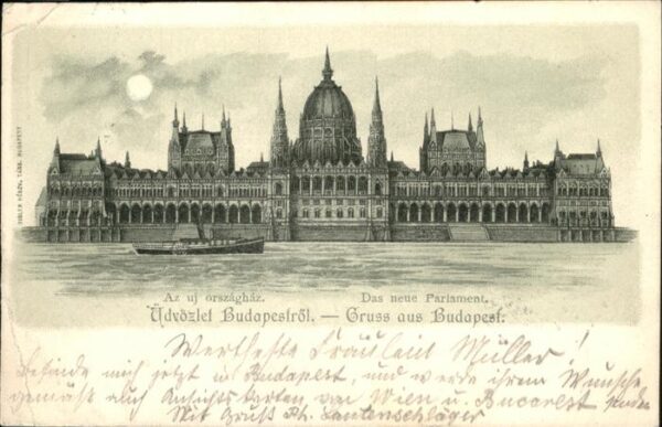 Budapest Parlament Schiff