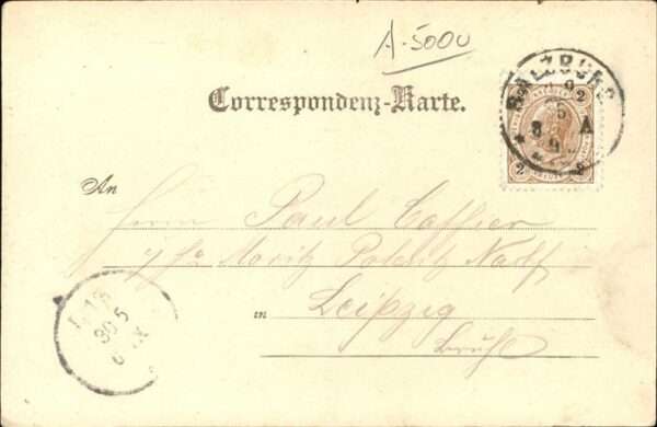 Salzburg Oesterreich Stiftskeller St Peter _ Künstlerkarte – Bild 2