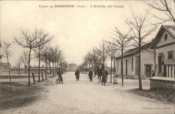 Sissonne Camp de Sissonne _ L Entree du Camp_ Fe