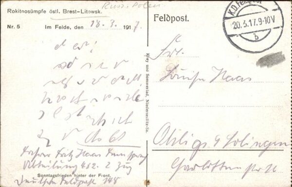 Brest-Litowsk Belarus Bauer Kinder Brunnen Pferde – Bild 2
