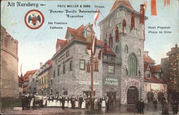 San Francisco California German Village Restaurant Alt Nurnberg