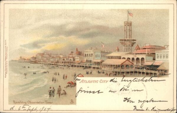 Atlantic City New Jersey Revolving Observation Tower