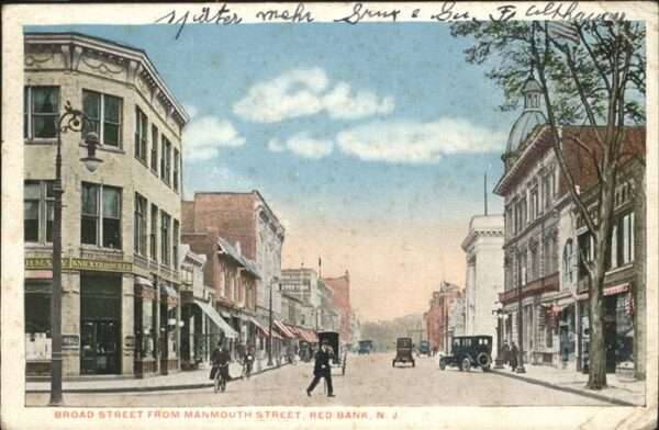 Red Bank Broad Street from Manmouth Street
