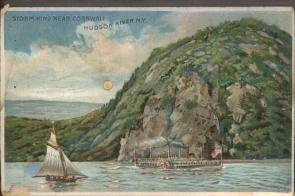 New York City Storm King near Cornwall Hudson River a