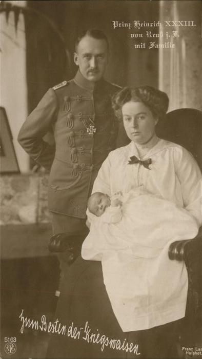 Adel Prinz Heinrich von Reuß