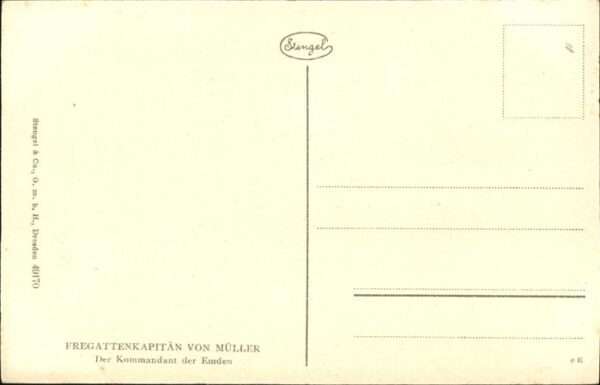Marine Fregattenkapitän von Müller Emden Eiser – Bild 2