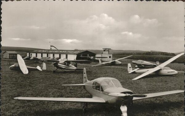 Segelflug Gliding Vol-Voile Vuolo-a-Vela Sportflugplatz Altena-Hegenscheid