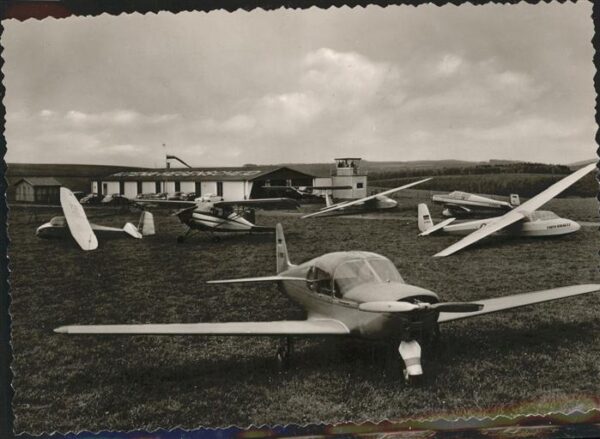 Segelflug Gliding Vol-Voile Vuolo-a-Vela Sportflugplatz Altena-Hegenscheid