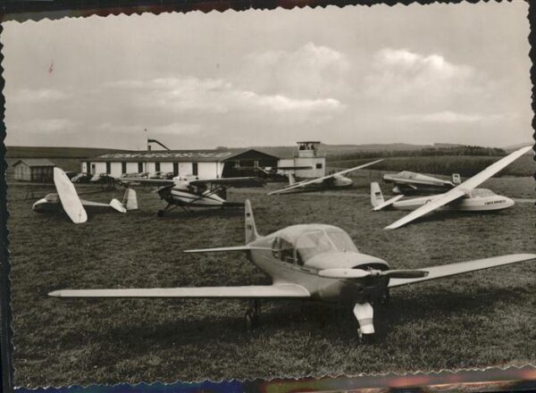 Segelflug Gliding Vol-Voile Vuolo-a-Vela Sportflugplatz Altena-Hegenscheid