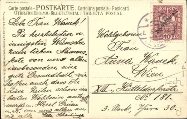 Mailick Serie 1506 Auf sonniger Flur – Bild 2