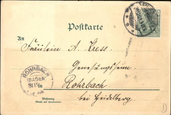 Mailick Nr. 4647 Frau Bäume Landwirtschaft – Bild 2