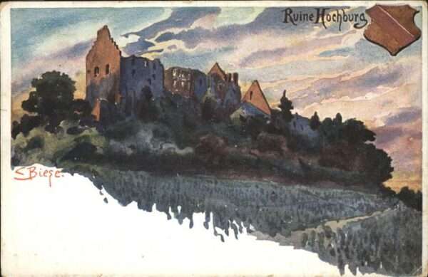 Biese Carl Karl Ruine Hochburg