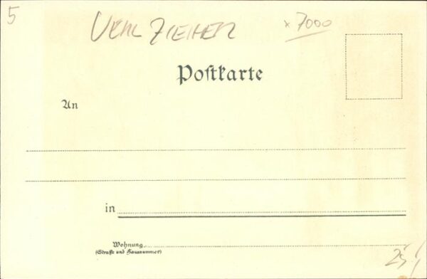 Verlag Zieher Ottmar Nr. 2027 Stuttgart Hof Schloss – Bild 2