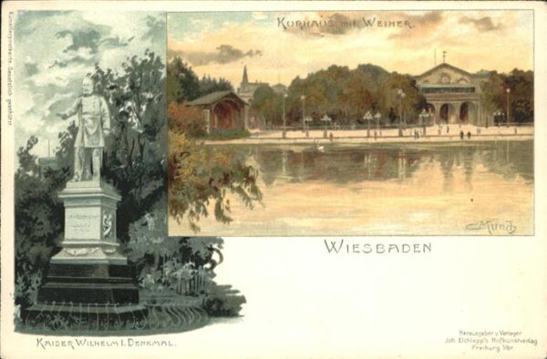 Muench C. Wiesbaden Kaiser-Wilhelm I. Denkmal