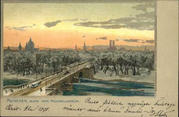 Diemer Zeno Litho Nr. 1044 München