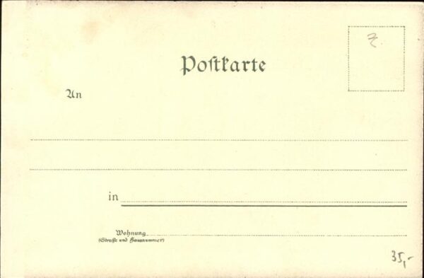 Diemer Zeno Litho Nr. 1048 München Alte Residenz – Bild 2