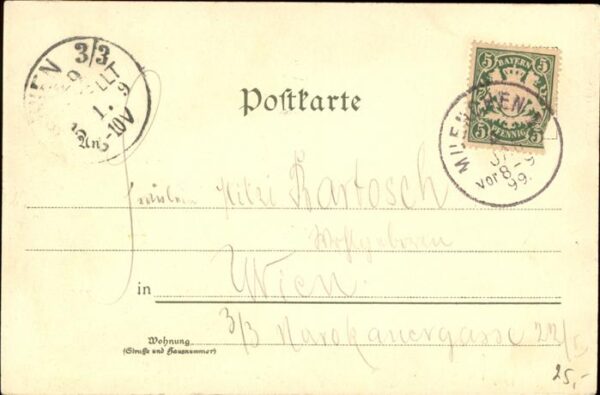 Diemer Zeno Litho Nr. 1043 München altes Rathaus – Bild 2