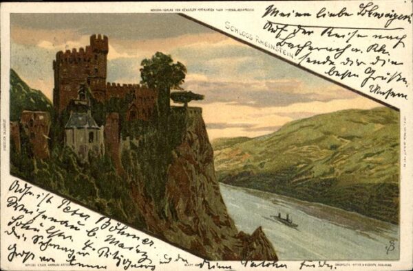 Biese Carl Karl Schloss Rheinstein