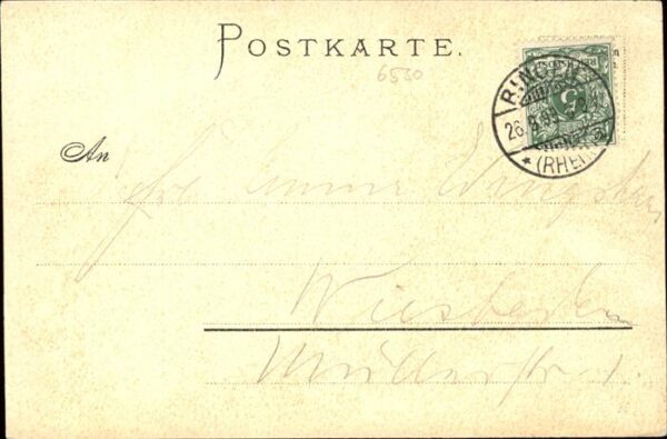 Biese Carl Karl Schloss Rheinstein Serie I Der Rhein Bl – Bild 2