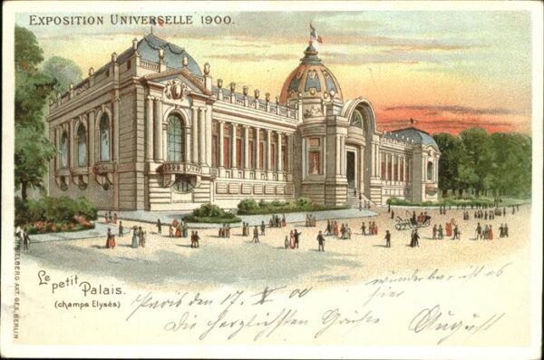 Exposition Universelle Paris 1900 Le petit Palais