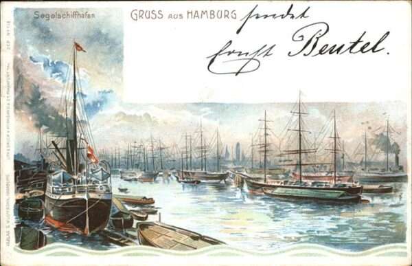 Segelschiffe Hafen Hamburg