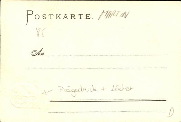 Martin Hermann Litho Nürnberg Kaiserstallung Turm Wappen – Bild 2