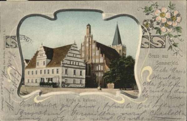 Sommerfeld Lubsko Kirche Rathaus