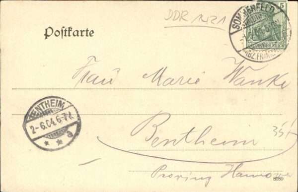Sommerfeld Lubsko Kirche Rathaus – Bild 2