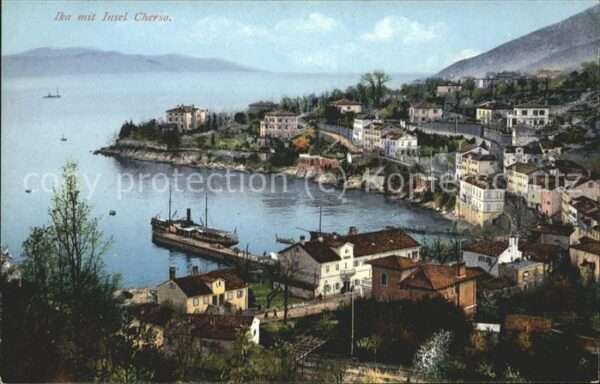 Ika Croatia mit Insel Cherso