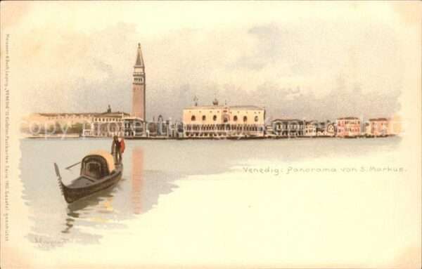 Venedig Venezia Blick vom S.Markus